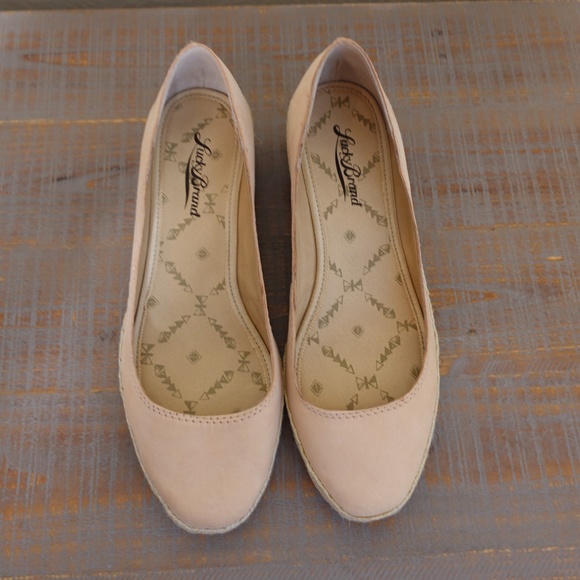 Lucky Brand Tilly Nubuck Espadrille Wedges - Picture 6 of 9